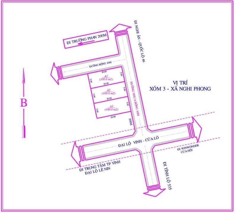 Đất Nghi Phong 100m² giá thỏa thuận - Vị trí siêu đẹp gần Trường Phan Bội Châu!