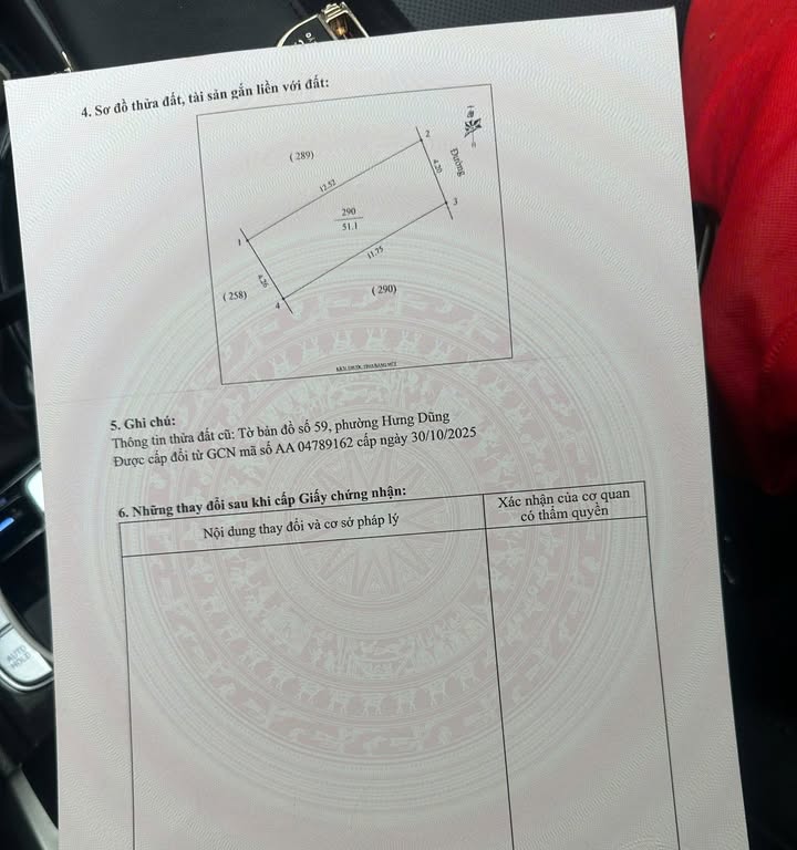 Đất Hưng Dũng, TP Vinh 51m² giá 3.1 tỷ - Sổ hồng chính chủ, vị trí đắc địa!