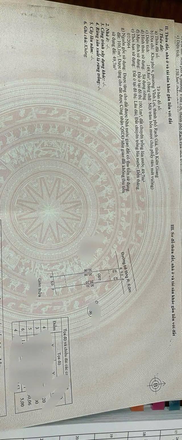 Đất nền nhánh Bùi Viện Rạch Giá 100m² giá 550 triệu - Cơ hội đầu tư hấp dẫn!