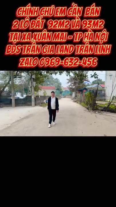 Đất nền Chương Mỹ 93,2m² giá 1.55 tỷ - Sổ đỏ chính chủ, đầu tư lý tưởng!