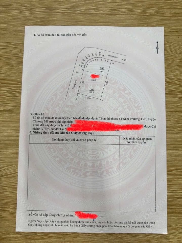 Đất nền Quốc lộ 21A, Chương Mỹ, 250m² giá 3 tỷ - Lô góc 2 mặt tiền