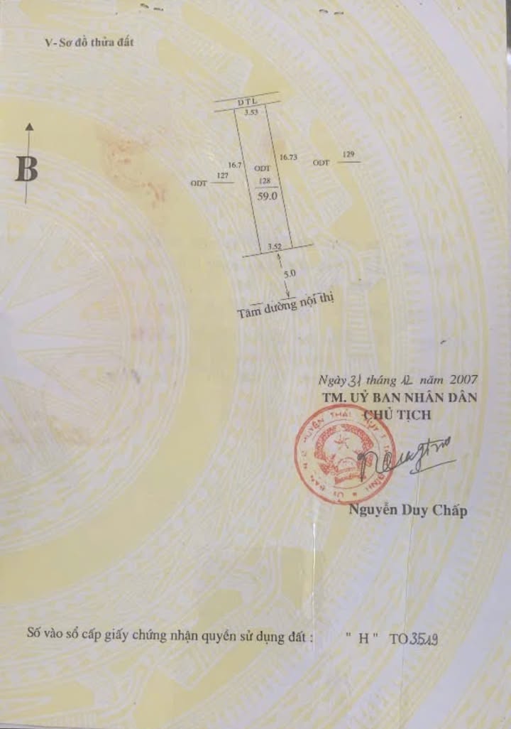 Nhà 2.5 tầng tại Thị trấn Diêm Điền, 59m² giá 5.8 tỷ - Cơ hội đầu tư hấp dẫn!