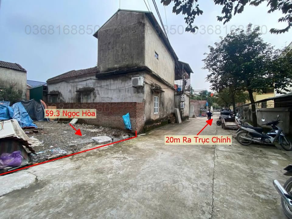 Đất nền 59.3m² tại Ngọc Hòa, Chương Mỹ - Chỉ 4 tỷ VND - Cơ hội đầu tư hấp dẫn!