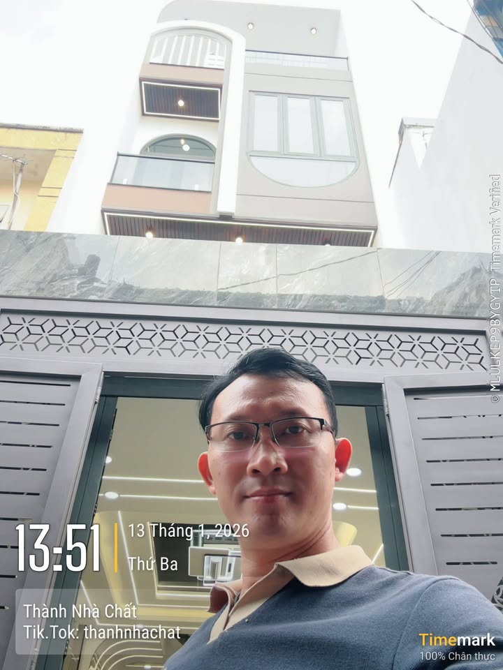 Nhà xây mới 4 tầng hẻm xe hơi 5m tại Bình Trị Đông - Chỉ 6.25 tỷ!