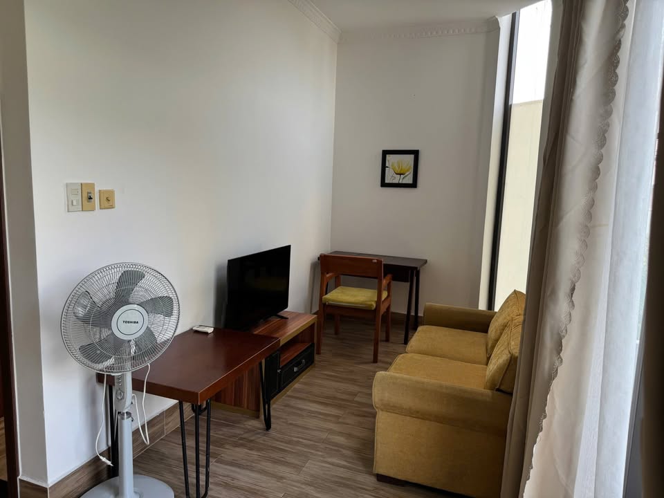 Căn hộ cho thuê đường Hoàng Văn Thụ, Đà Nẵng 45m² - Đầy đủ nội thất, trung tâm tiện ích!