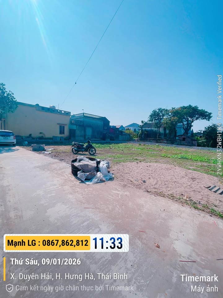 Đất nền Duyên Hải, Hưng Hà 102m² giá 400 triệu - Cơ hội đầu tư hấp dẫn!