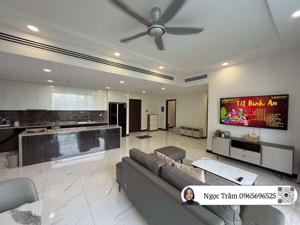 Căn hộ Empire City Thủ Thiêm 154m² giá 60 triệu - Full nội thất tiện nghi!