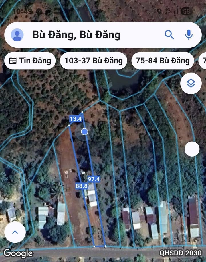 Đất nền Thác Đứng, Bình Phước 7760m² giá 500 triệu - Cơ hội đầu tư hấp dẫn!