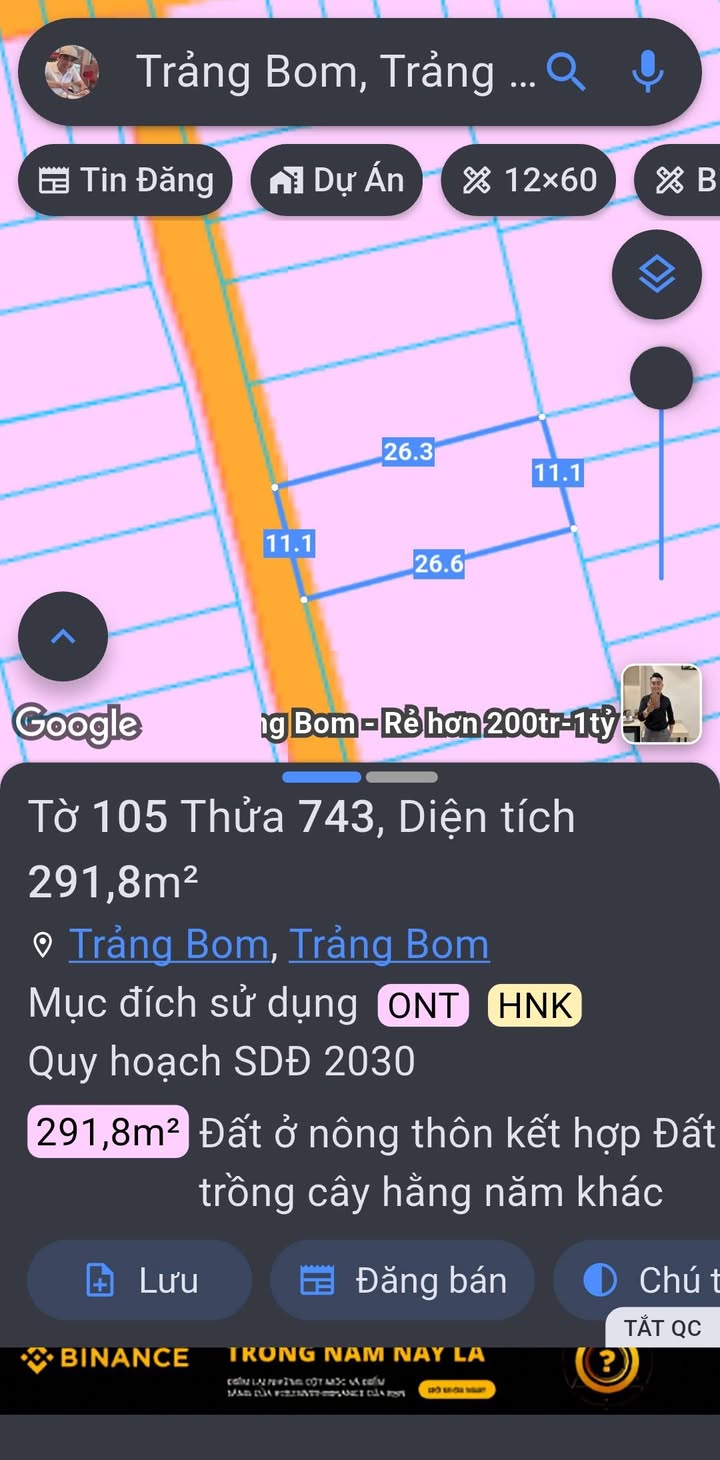 Lô Đất Quảng Tiến 294m² giá thỏa thuận - Sổ riêng, thổ cư 100%!