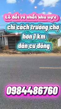 Đất Quốc Lộ 14, Huyện Ea H'Leo, Đắk Lắk 990m² giá 8.47 tỷ - Khu dân cư phát triển sôi động!