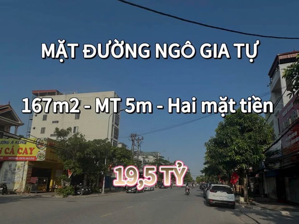 FrontHouse Đường Ngô Gia Tự, Quận Hải An 167m² giá 19.5 tỷ - Kinh doanh đắc địa!