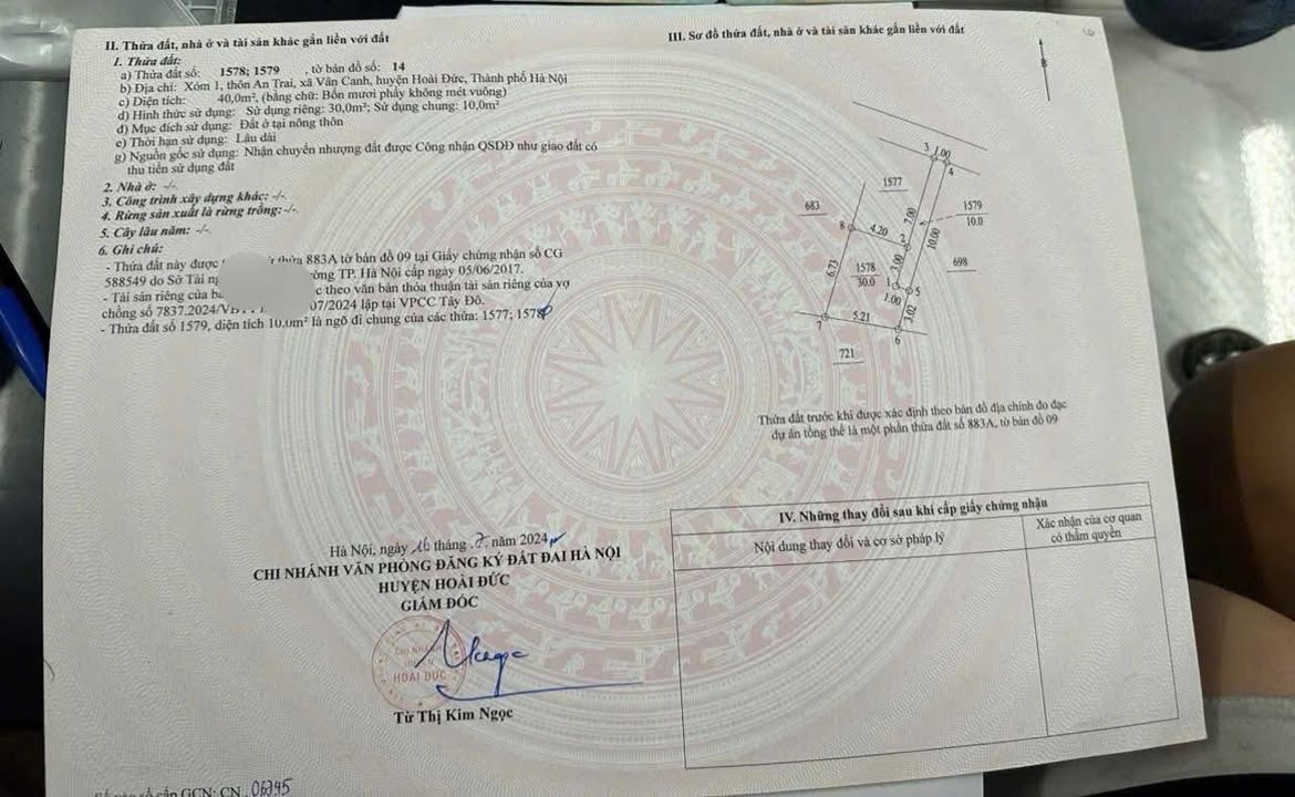 Nhà 5 tầng Vân Canh 30m² giá 7.168 tỷ - Chính chủ bán ngay!