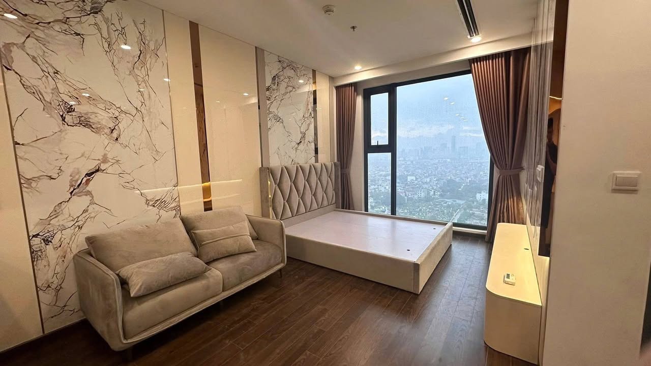 Căn hộ Vinhomes Smart City Tây Mỗ - Cho thuê tầng trung 50m² view hồ tuyệt đẹp