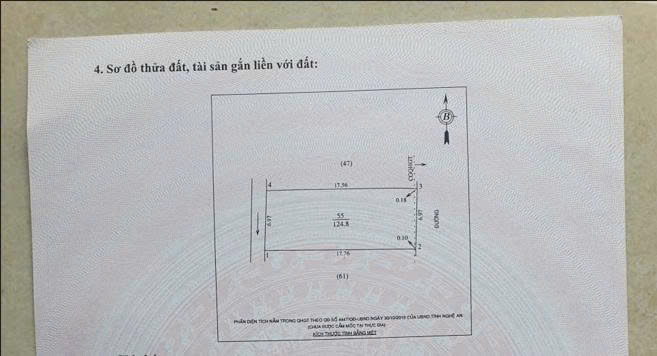 Lô đất mặt tiền Đường 32, TP Vinh 130m² giá 10 tỷ - Đầu tư sinh lời hiệu quả!