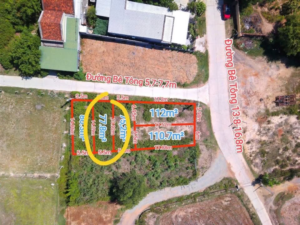 Đất nền 2 mặt tiền Đường Liên Xã Ninh Lộc, 456m² giá chỉ 2.2 tỷ - Cơ hội đầu tư tuyệt vời!