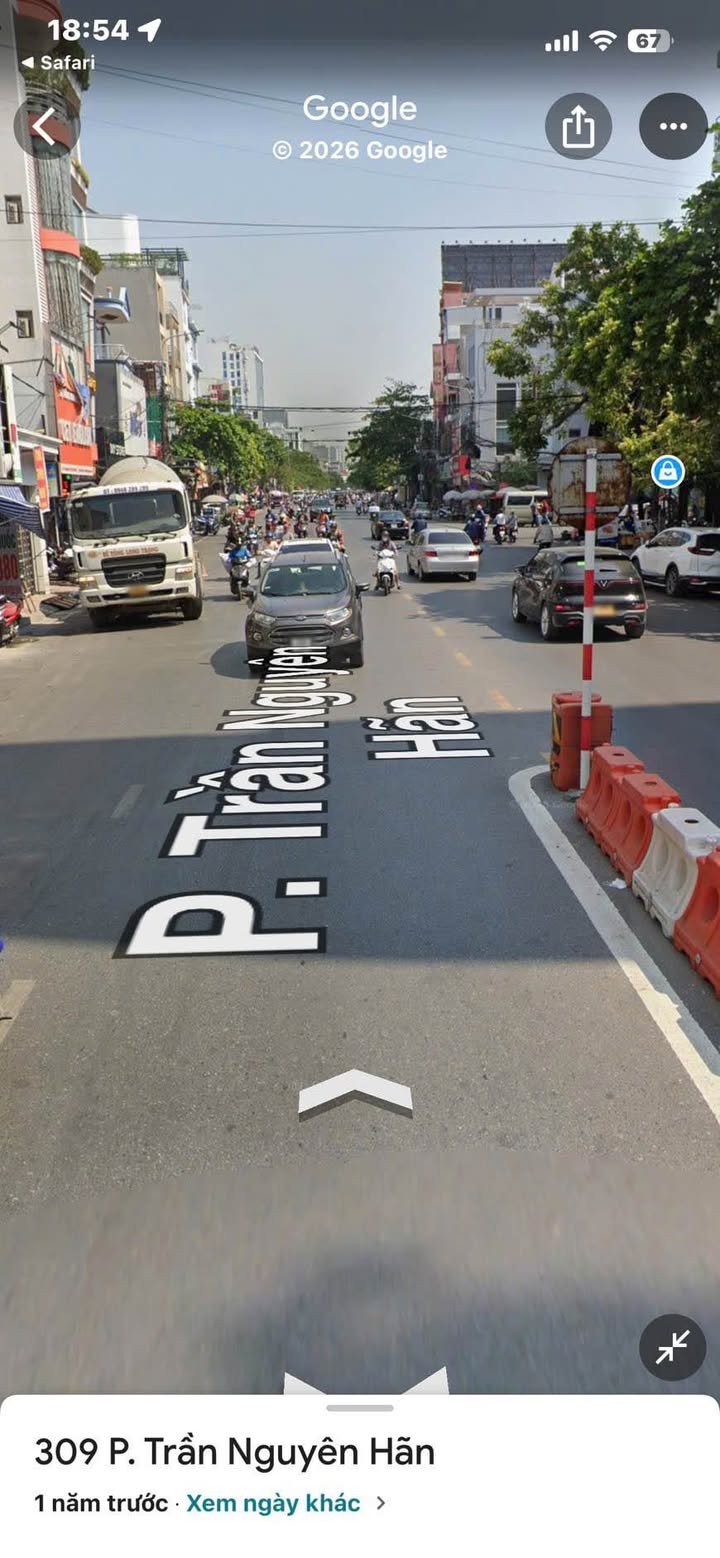 Bán nhà mặt đường Trần Nguyên Hãn, Hải Phòng 62m² - Đầu tư sinh lời ngay!