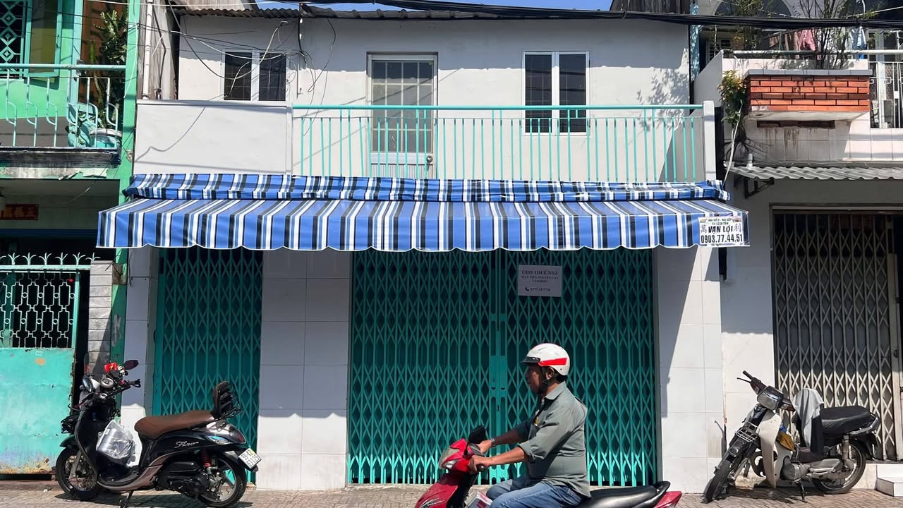 Nhà cho thuê mặt tiền Bãi Sậy, Quận 6, 96m² - Thích hợp làm kho xưởng!