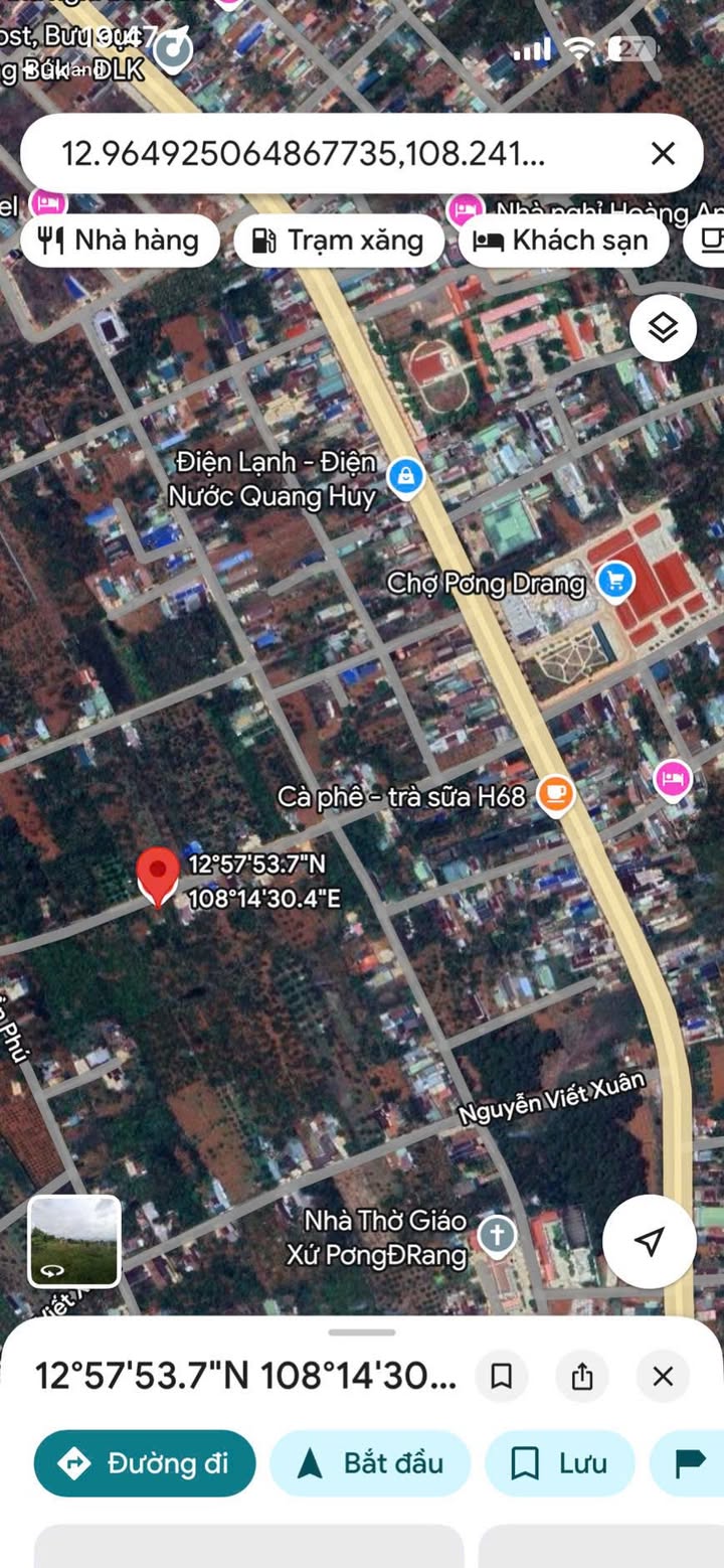 Mặt tiền đường Trần Phú, Pơng Drang, 350m² giá 2.1 tỷ - Cơ hội đầu tư tuyệt vời!