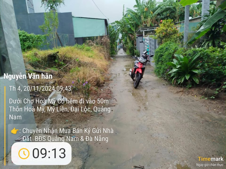 Đất ở xã Đại Nghĩa, huyện Đại Lộc 125m² giá thỏa thuận - Vị trí thuận lợi, cách lộ 100m!