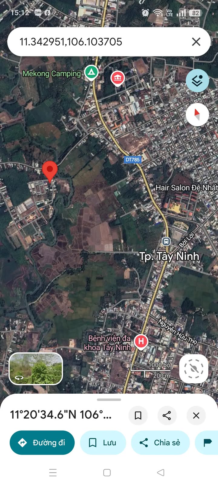 Đất thổ cư Xã Bình Minh, Tây Ninh 75m² giá 550 triệu - Gần trung tâm tiện ích!