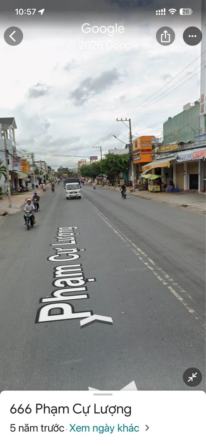 Đất nền mặt tiền Phạm Cự Lượng, Long Xuyên 200m² giá 6 tỷ - Đầu tư sinh lời ngay!