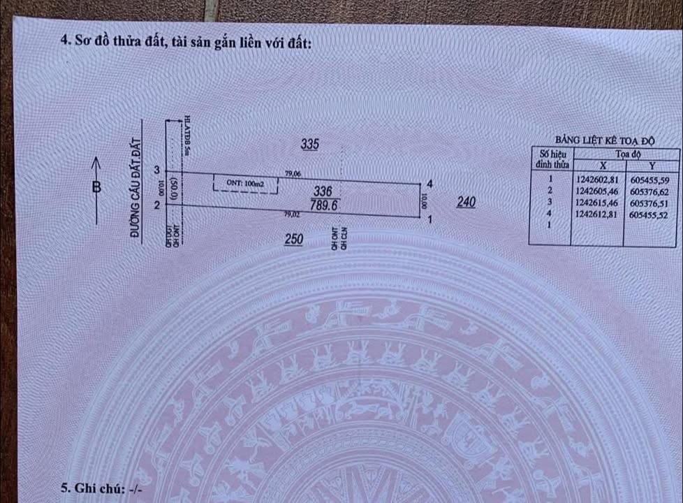 Đất nền Phước Hòa, Củ Chi 1580m² giá 2 tỷ - Cơ hội đầu tư tuyệt vời!