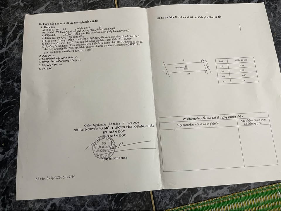 Đất nền Phường Trương Quang Trọng 220m² giá 1 tỷ - Lợi nhuận cao cho nhà đầu tư!