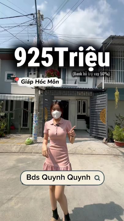 Nhà phố Hóc Môn 60m² giá 925 triệu - Ngay trong khu dân cư mới!