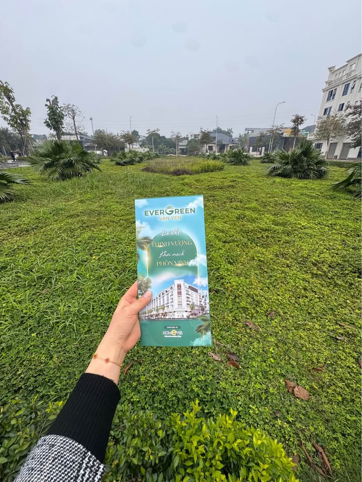 Lô đất thương mại dịch vụ Evergreen Văn Yên 1984m² giá 7.x tỷ - Cơ hội đầu tư tuyệt vời!