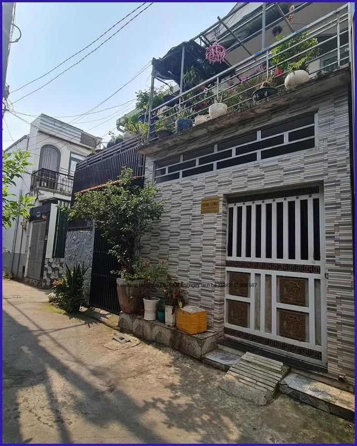 Nhà phố Gò Vấp 49m² giá 4.9 tỷ - Sổ hồng chính chủ, gần chợ An Nhơn!