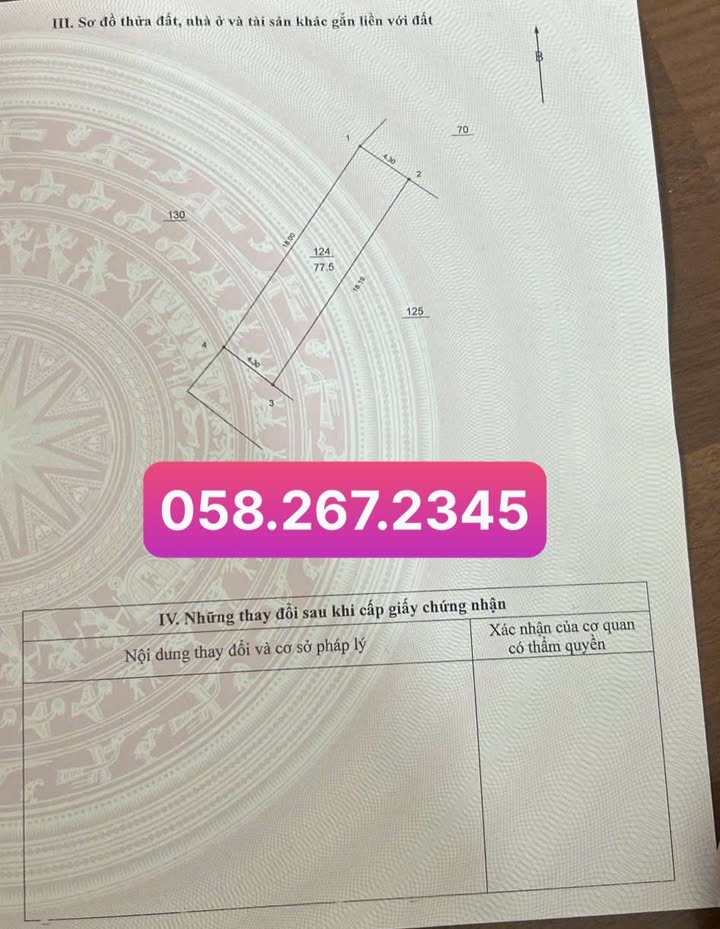 Đất nền Thị trấn Yên Mỹ 77,5m² giá 1 tỷ - Tiềm năng sinh lời cao!