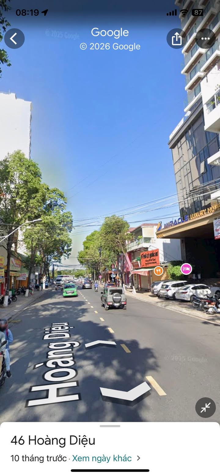 Bán đất tặng nhà mặt tiền Hoàng Diệu, Vĩnh Nguyên 141.8m² giá 24 tỷ - Vị trí đắc địa gần biển!