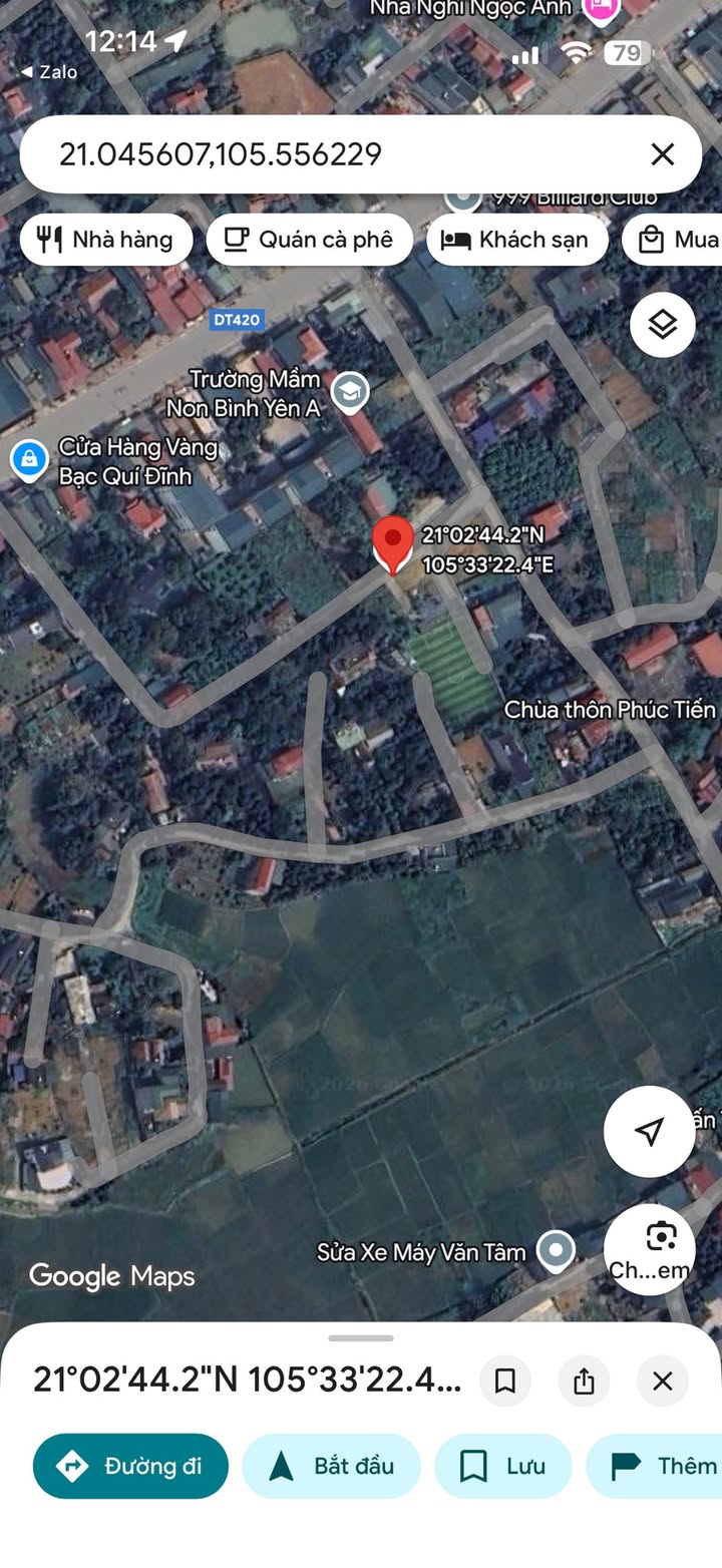 Đất nền Thôn Phúc Tiến, Huyện Thạch Thất 112,6m² - Vị trí đắc địa, xây dựng tự do!