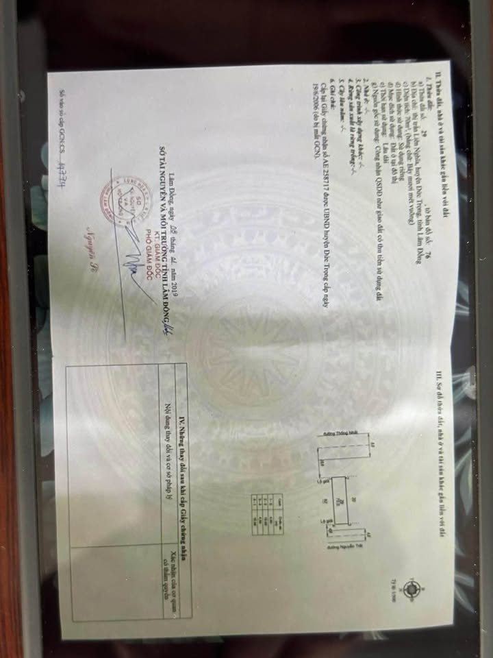 Đất mặt tiền Thống Nhất, Liên Nghĩa, 76m² giá 7 tỷ - Đầu tư sinh lời ngay!