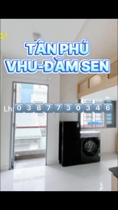 Căn hộ cho thuê Lương Thế Vinh, Tân Phú - Full nội thất, tự do giờ giấc!