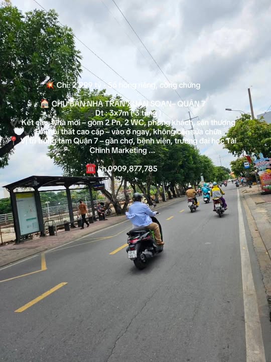 Nhà Trần Xuân Soạn Quận 7 21m² giá thỏa thuận - Sẵn sàng vào ở ngay!