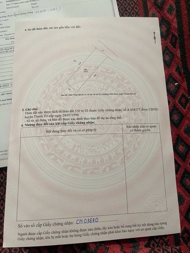 Bán nhà Linh Nam 103.5m² giá 22 tỷ - Sổ đỏ chính chủ, giao dịch nhanh!