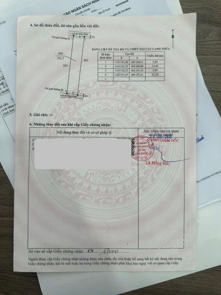 Đất thổ cư Hẻm nhà Yến Bảo, Phước Vĩnh Tây 192m² giá 1.63 tỷ - Cơ hội đầu tư hấp dẫn!