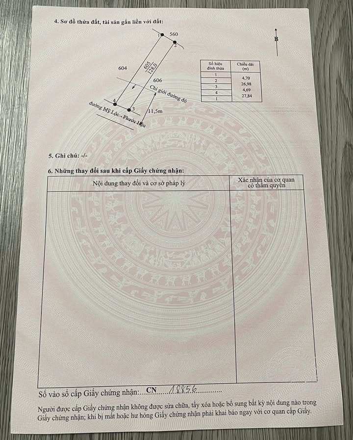 Đất nền Mỹ Lộc Cần Giuộc 128m² giá 1.8 tỷ - Vị trí đắc địa, dân cư đông đúc!