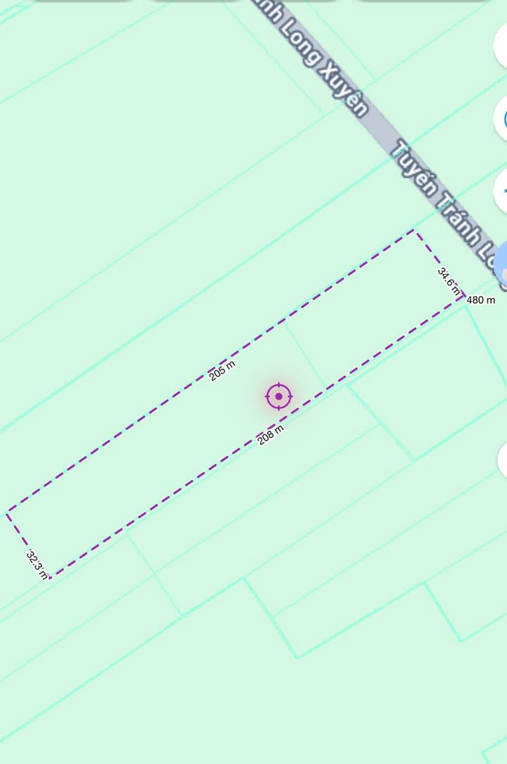 Đất nông nghiệp 6500m² tại Mỹ Thới, Long Xuyên - Mặt tiền 35m, giá thỏa thuận!