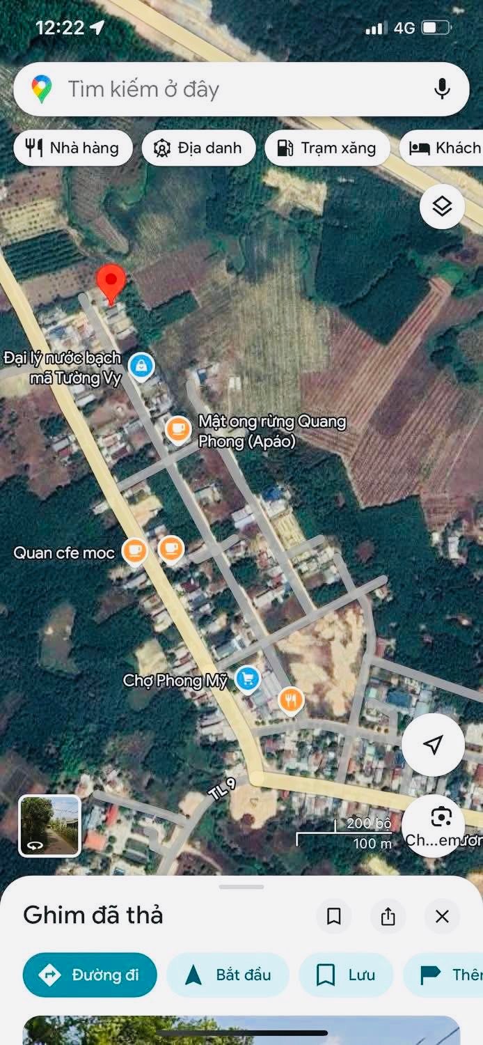 Đất nền Xã Phong Mỹ, Huyện Phong Điền 326m² giá chỉ 400 triệu - Cơ hội đầu tư tốt!