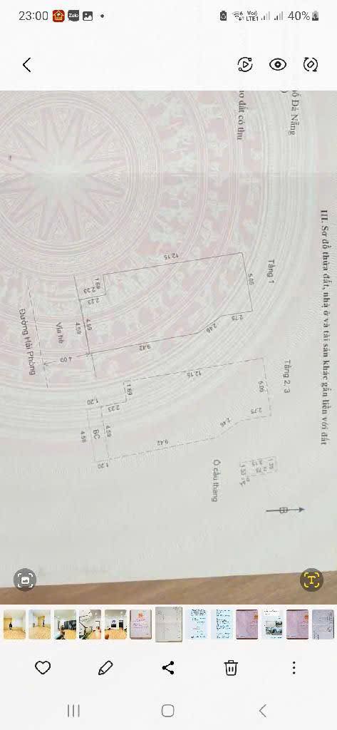 Nhà mặt tiền đường Hải Phòng, Thanh Khê, Đà Nẵng, 81.4m² - Kinh doanh sầm uất ngay trung tâm!
