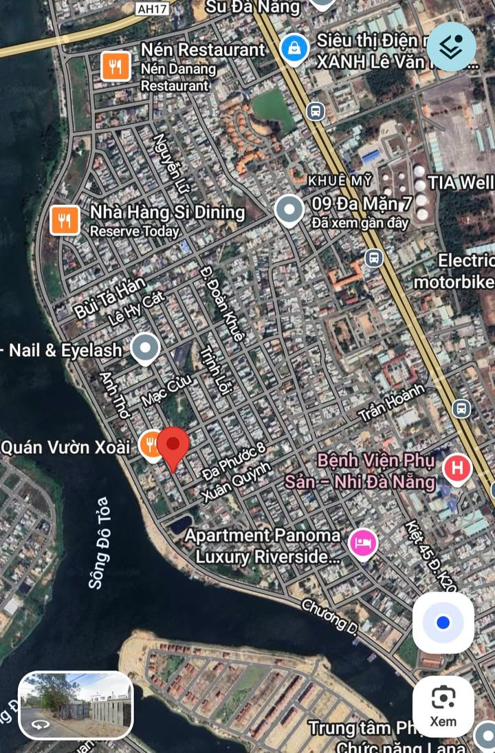 Đất Dương Tử Giang, Đà Nẵng 90m² giá 8 tỷ - Sát sông Hàn thơ mộng!