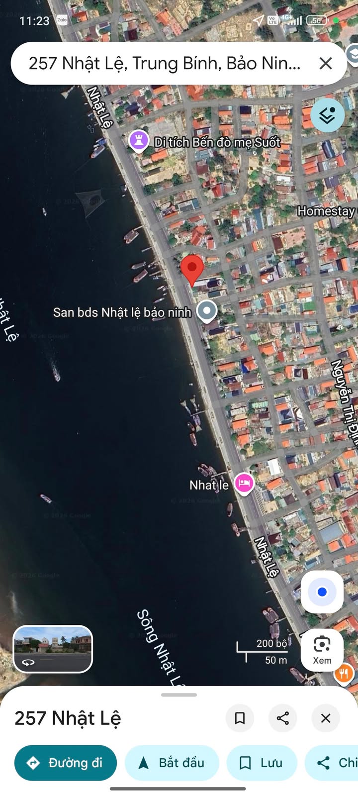 Đất bờ kè sông Nhật Lệ 275m² giá chỉ 1.65 tỷ - Cơ hội đầu tư tuyệt vời!