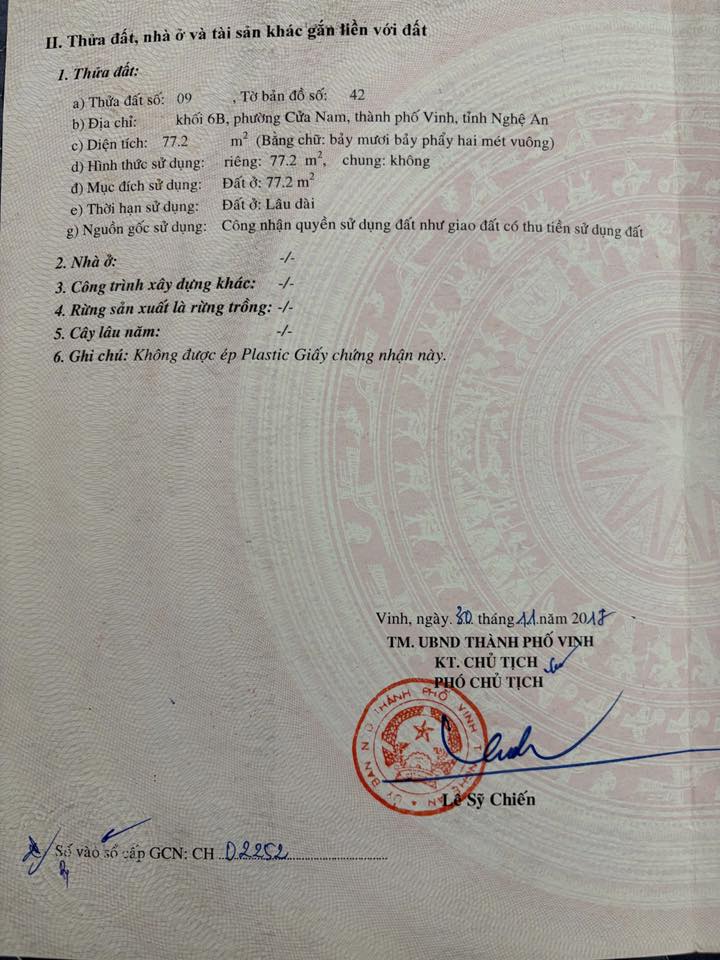 Nhà mặt đường Hồ Hán Thương, 77m² giá 5 tỷ - Gần trung tâm thành phố!