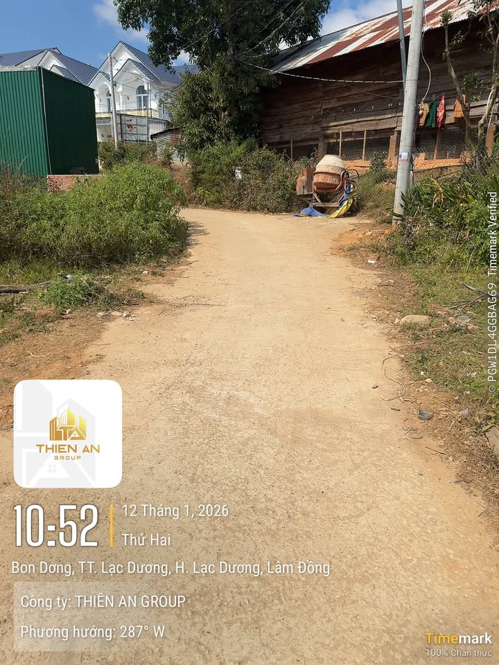 Bán lô đất Đường Bon Dong, Đà Lạt 120m² - Cơ hội đầu tư hấp dẫn!