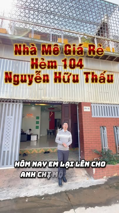 Nhà 1 trệt 1 lầu hẻm 104 Nguyễn Hữu Thấu, Buôn Ma Thuột 83m² giá 3.5 tỷ - Vị trí trung tâm đắc địa!