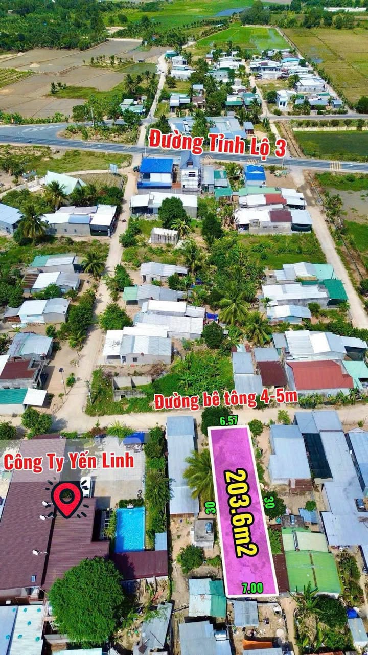 Đất nền Suối Cát 203m² giá 1.2 tỷ - Sổ hồng chính chủ, đầu tư sinh lời!