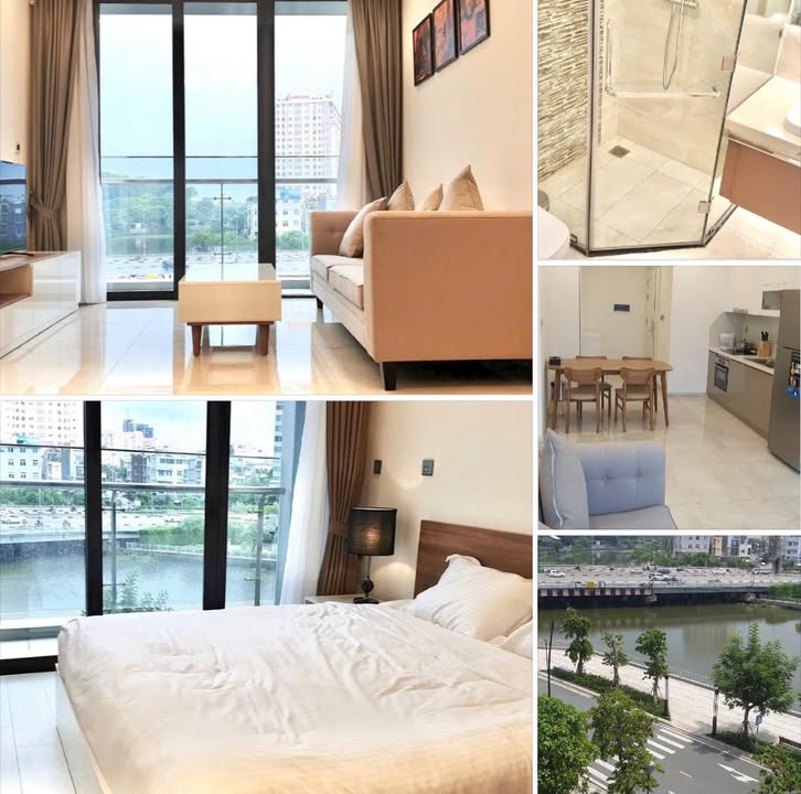 Căn hộ Vinhomes Golden River Q1 60m² giá 22 triệu - View cầu Bason tuyệt đẹp!