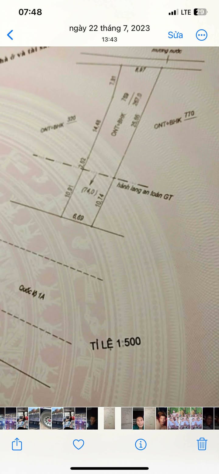 Đất nền chính chủ 267m² tại Quốc lộ 1A, Hưng Thủy, chỉ 1.2 tỷ - Đầu tư sinh lời ngay!